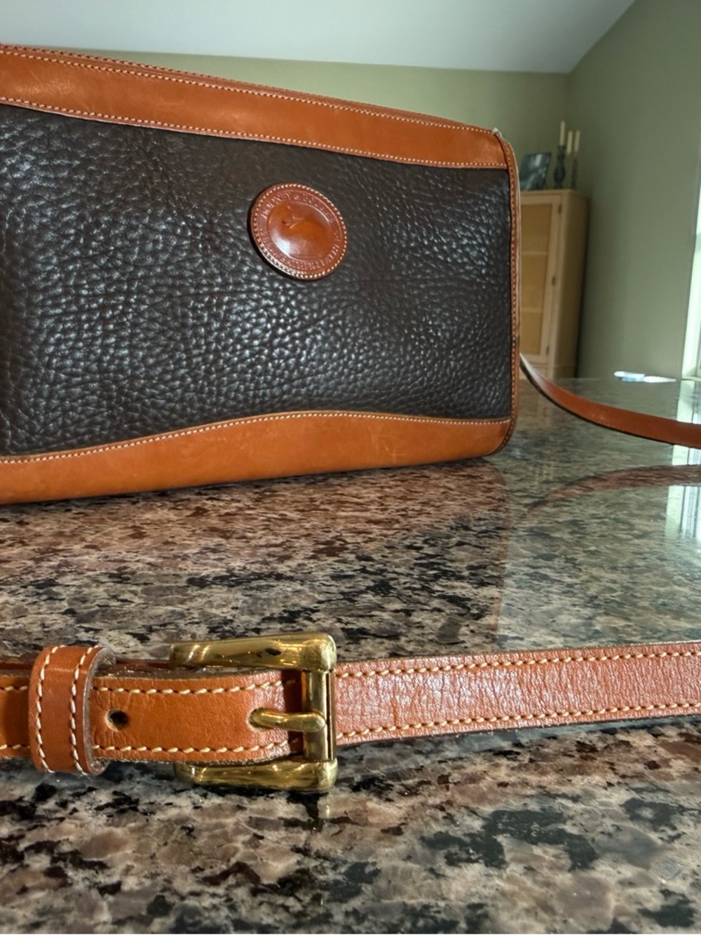 Dooney & Bourke Leather Crossbody Vintage 90s
